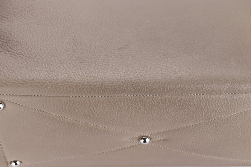 Hermes 35cm Orange Clemence Leather Victoria II Bag - Yoogi's Closet
