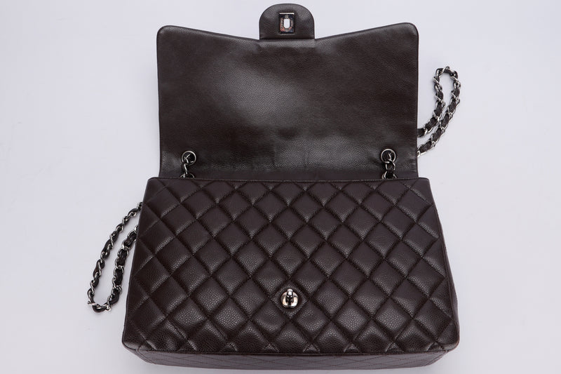 Chanel Black Classic Maxi Double Flap Bag