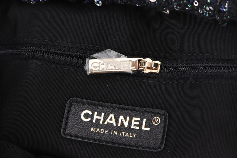 tas sling-bag Chanel Mini Black Lambskin Quilted GHW Sling Bag
