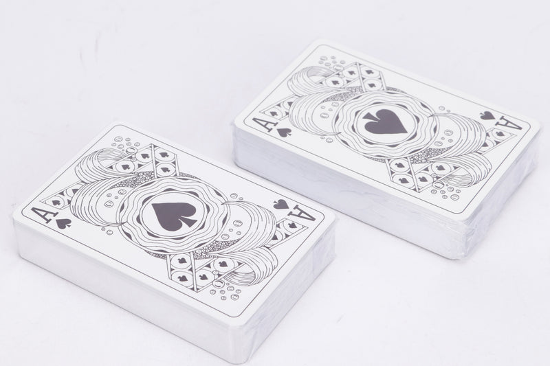 Hermes Set of Two Les 4 Mondes Bridge Playing Card, with Box