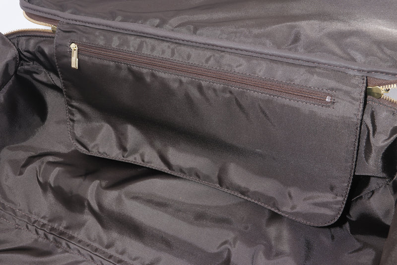 Louis Vuitton Monogram Canvas Pegase 55 Trolley Rolling Suitcase Brown Cloth  ref.626244 - Joli Closet
