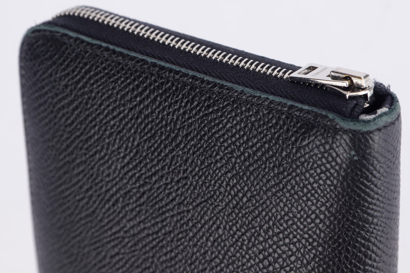Hermès - Hermès Silk'in Classic Epsom Leather Long Wallet-Rose Taxas