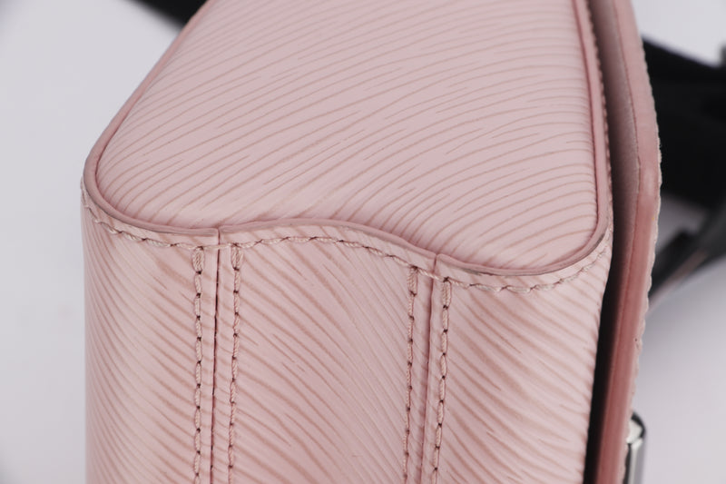 louis vuitton crossbody twist (fl2240) light pink epi leather, with