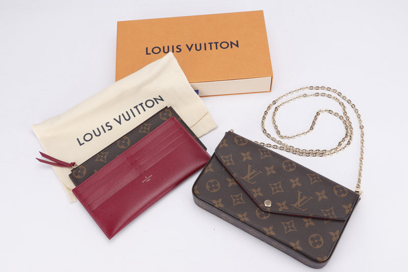 Louis Vuitton Felicie Pochette Monogram New M61276
