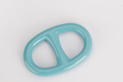 Hermes Blue Color Scarf Ring