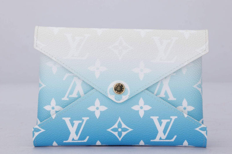 Louis Vuitton Limited Edition By The Pool Kirigami Single Medium Envelope  Pouch in Blue - SOLD