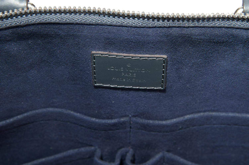 Louis Vuitton black epi leather Porte-Documents Jour Briefcase at Jill's  Consignment