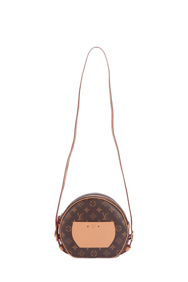 Louis Vuitton Boite Chapeau Souple Monogram Canvas Bag (M52294), with Keys,  Lock & Dust Cover
