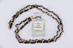 Attic House Necklace Chanel N_19 Perfume Necklace GHW 60cm H-588-CHA