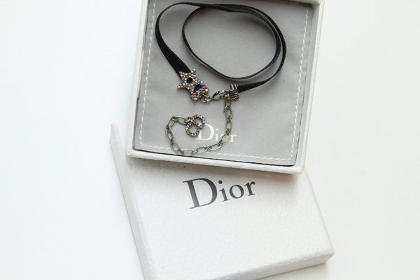 Attic House Necklace CHRISTIAN DIOR CHOKER NECKLACE MDG-1236-CD