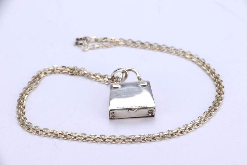 Attic House Necklace HERMES NECKLACE KELLY PENDANT SILVER SV925 H-670-HER