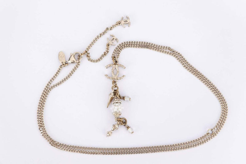 Attic House Necklace LIGHT GP NECKLACE WITH CHARMS HT-179-CHA