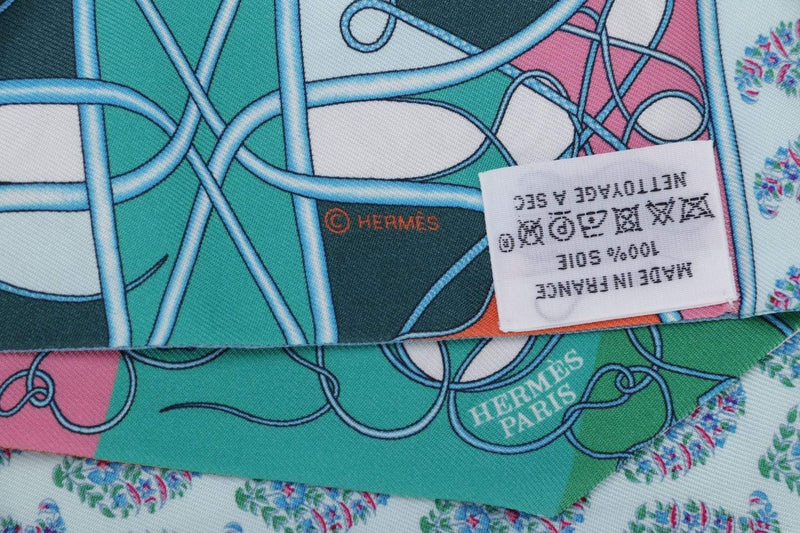 Attic House Scarf Hermes Silk Twilly Coup De Fouet Au MDG-523-HER