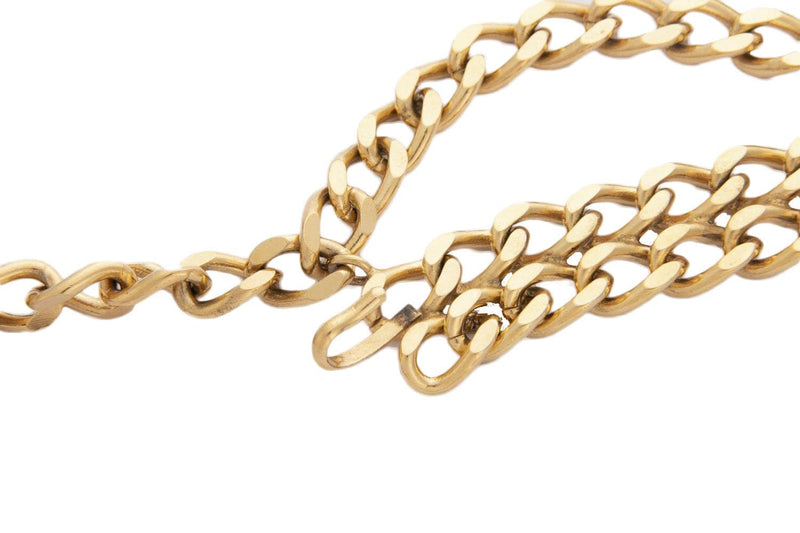 Chanel 75CM Double Chain Waist Chain Belt with Coco Chanel