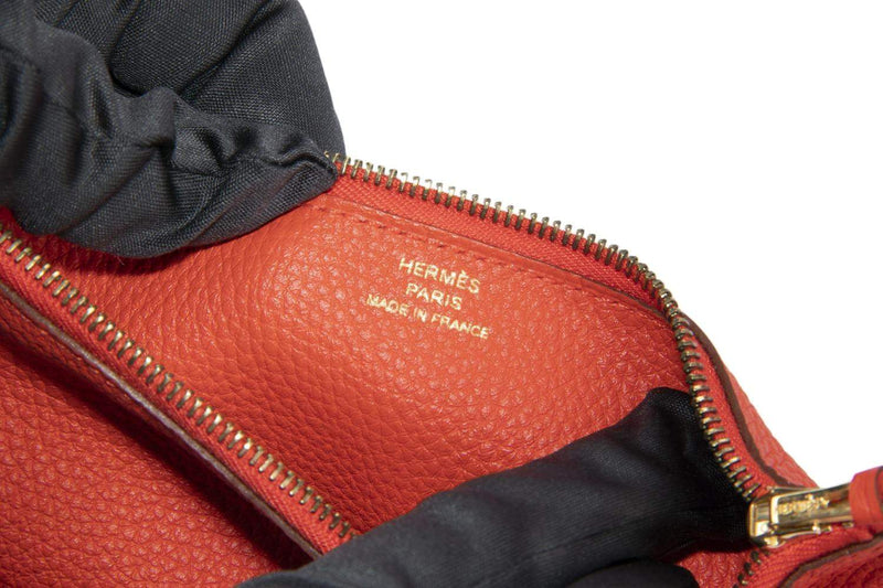 Hermès Vintage - Dogon Leather Long Wallet - Red - Leather Wallet - Avvenice